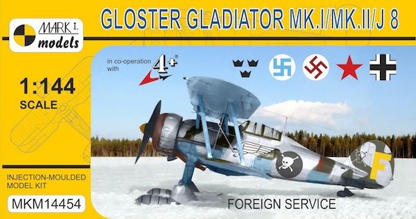 lagerGloster Gladiator Mk.I/II, Plastbyggsatser