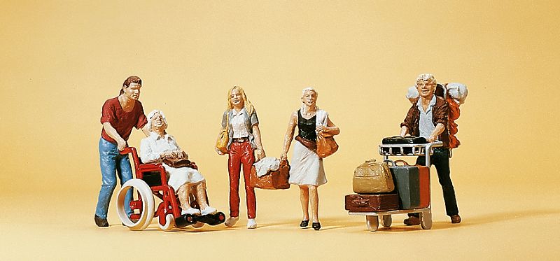 lagerResande med baggage, Preiser