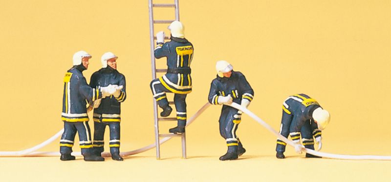 lagerOMÅLAD BRANDMÄN IN ACTION, Preiser