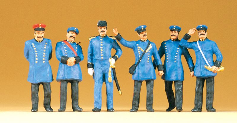 lagerJärnvägspersonal 1:43, Preiser
