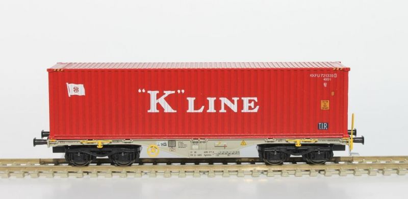 lagerContainervagn K-line, Rocky-rail