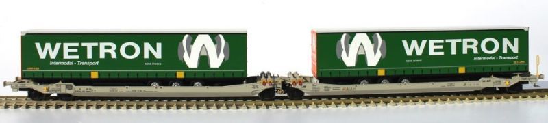 lagerTrailervagn Wetron, Rocky-rail