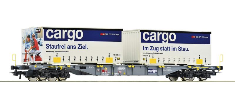 lagerAContainer wagon SBB, Roco