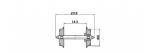 DC-Radsatz 10mm KMB