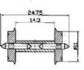 Skivhjul DC 11mm