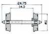 Skivhjul RP-25 11mm