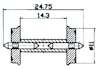 Skivhjul RP-25 11mm