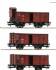 3pc. set Freight car . Fr