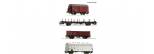 4 piece set: Goods wagons