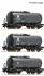 3 piece set: Tank wagons,