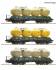 3 piece set: Silo wagons,