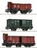 3 piece set: Goods train,