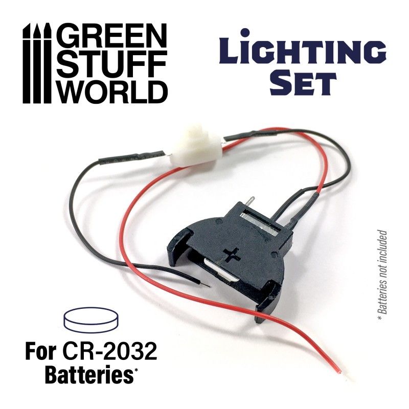 lagerLED Light Kit with Swith, Green stuff
