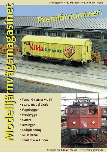 lagerModelljvgmagasinet #1, Tidningar