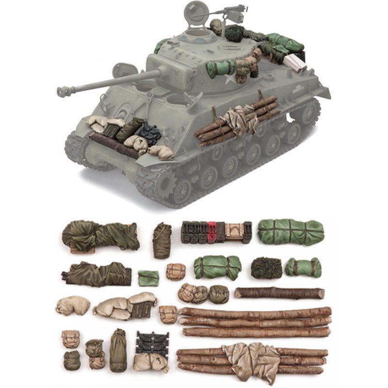 lager1/16 Bausatz Zubehör M4A3, Rc-tanks