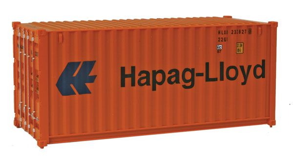 lagerContainer HAPAG-LLOYD H0, Walthers