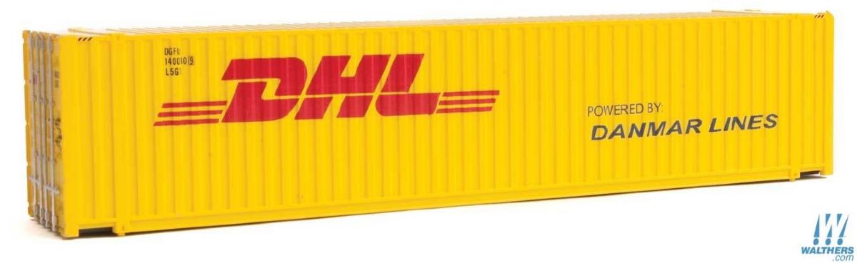 lager45 CIMC Container DHL, Walthers