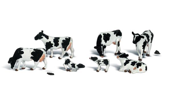 lagerHO Holstein Cows, Woodland Scenics