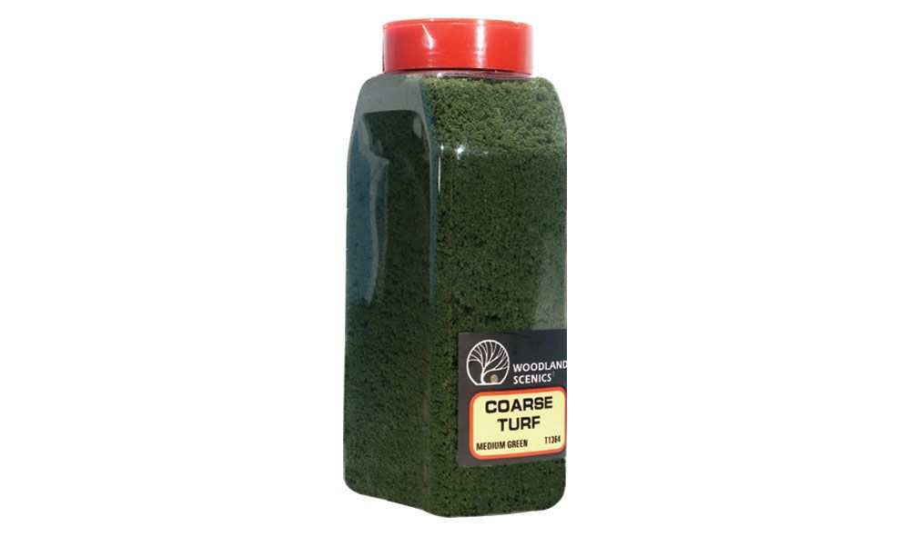 lagerCOARSE TURF Med. Green XL, Woodland Scenics