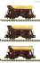 3-piece set: Gravel wagon