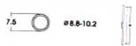Kit:trac.wheel 8.8-10.2mm