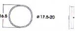 Kit:trac.wheel 17.5-20.0m